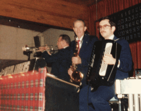 A photo of the Highlanders Orchestra from 1974