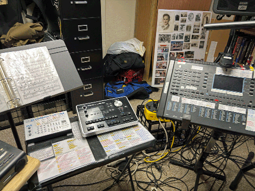 3 of Tom's rhythm and sound modules
